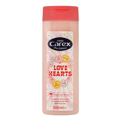 CUSSONS CAREX LOVE HEARTS SHOWER GEL 500ML