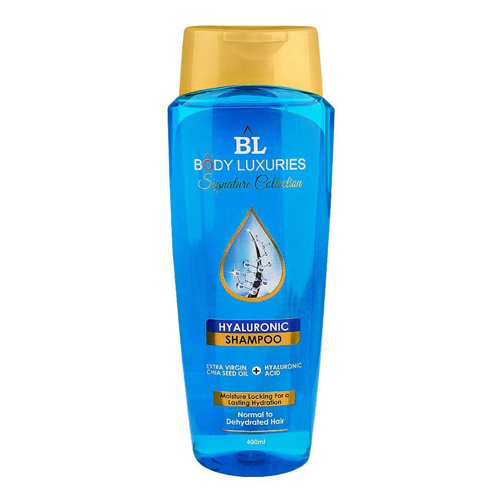 BODY LUXURIES HYALURONIC SHAMPOO DOR NORMAL HAIR 400ML