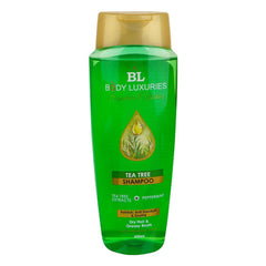 BODY LUXURIES TEA TREE SHAMPOO FOR DRY HAIR 400ML