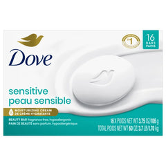 DOVE SENSITIVE SKIN SOAP USA 106G