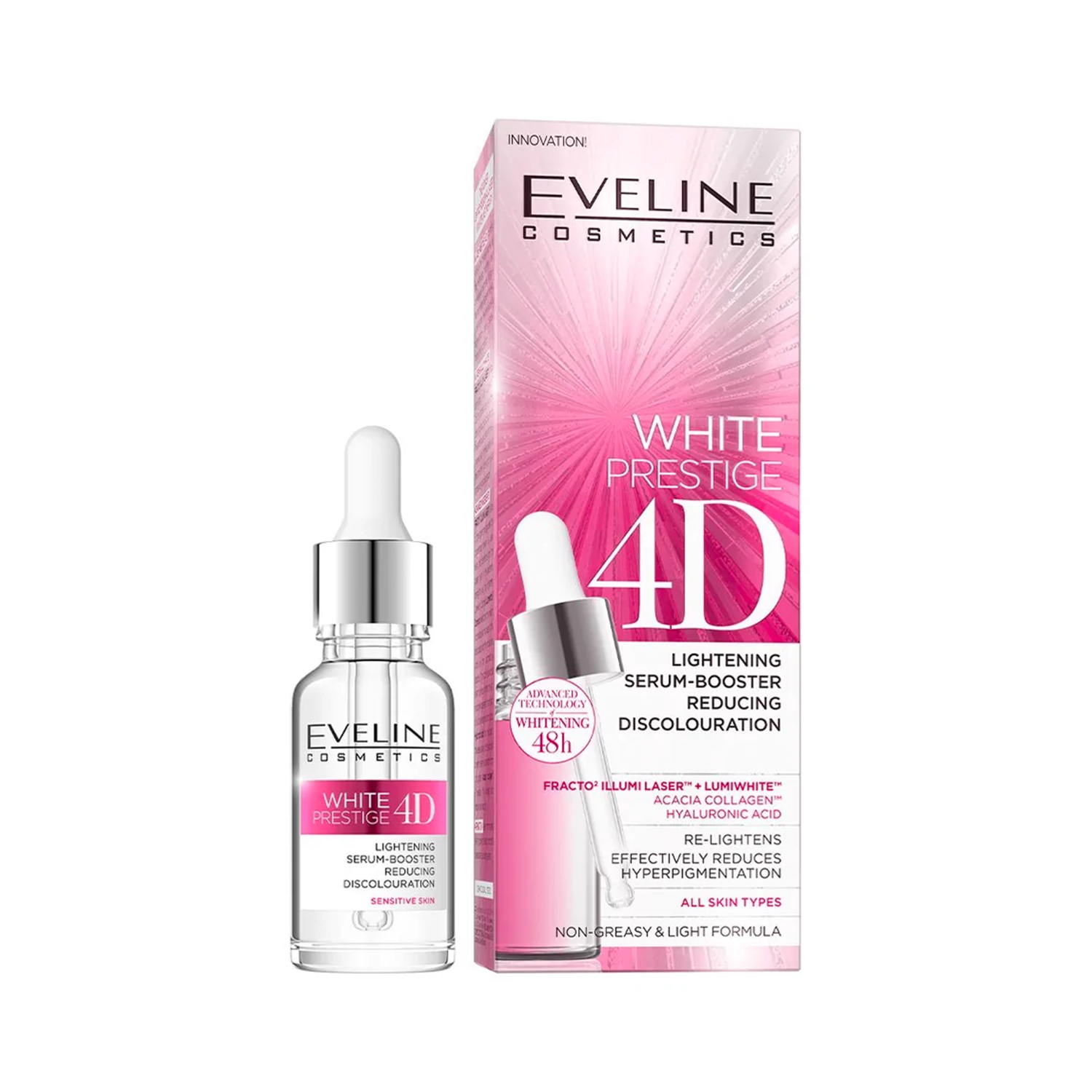 Eveline Whitening 4D Lightening Serum 18ml