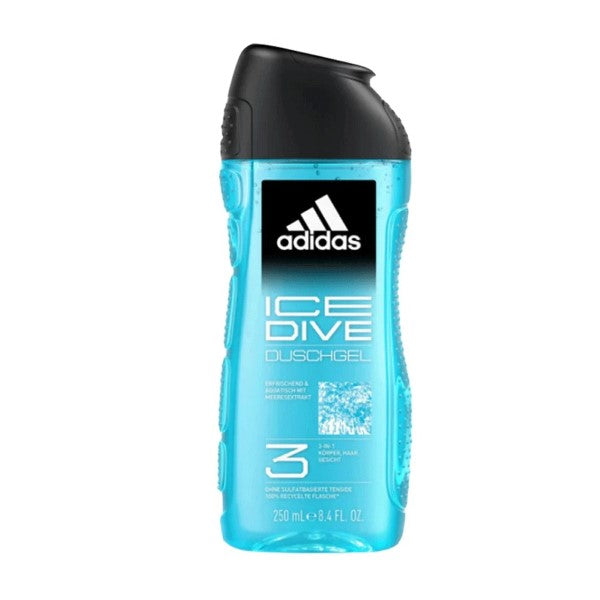 ADIDAS ICE DIVE SHOWER GEL 3IN1 250ML