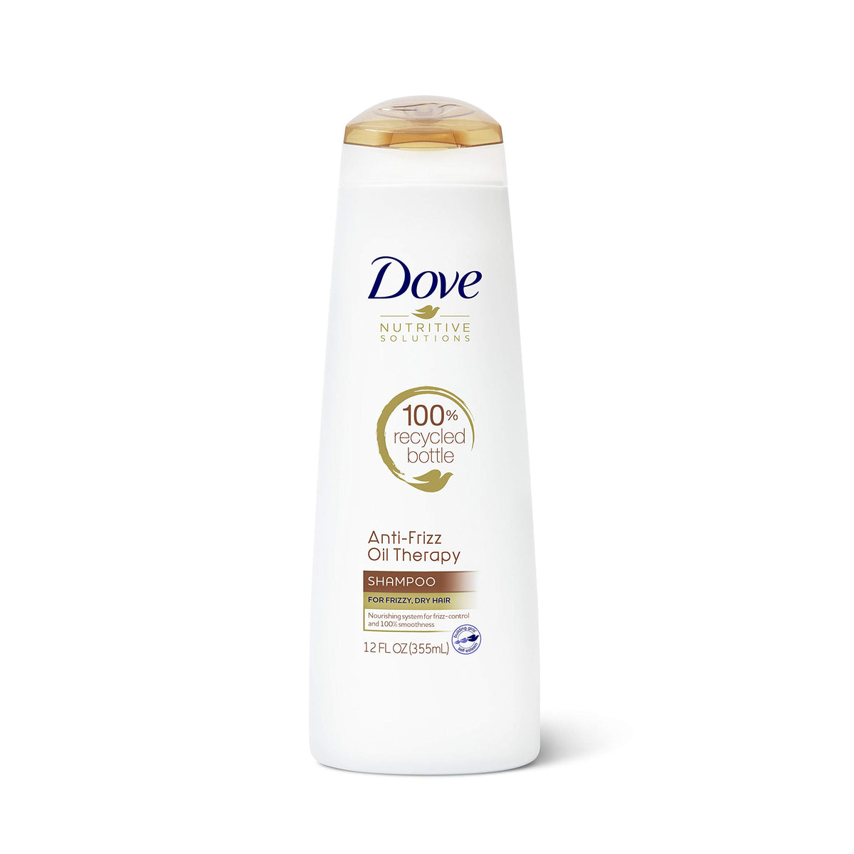 DOVE ANTI FRIZZ OIL THERAPY SHAMPOO 355ML