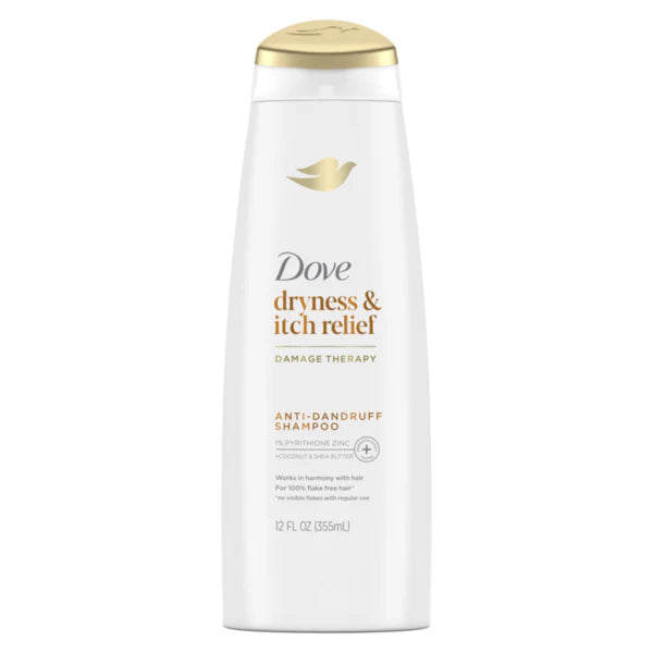DOVE DRYNESS & ITCH RELIEF SHAMPOO 355ML