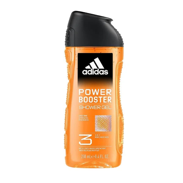 ADIDAS POWER BOOSTER SHOWER GEL 3IN1 250ML