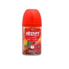 AIRPURE APPLE CINNAMON AIR FRESHNER REFILL 250ML
