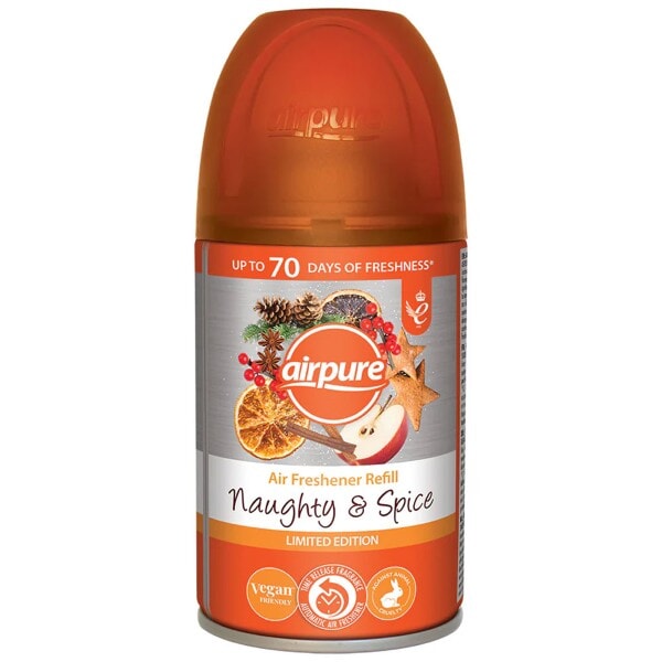 AIRPURE NAUGHTY & SPICE AIR FRESHNER REFILL 250ML