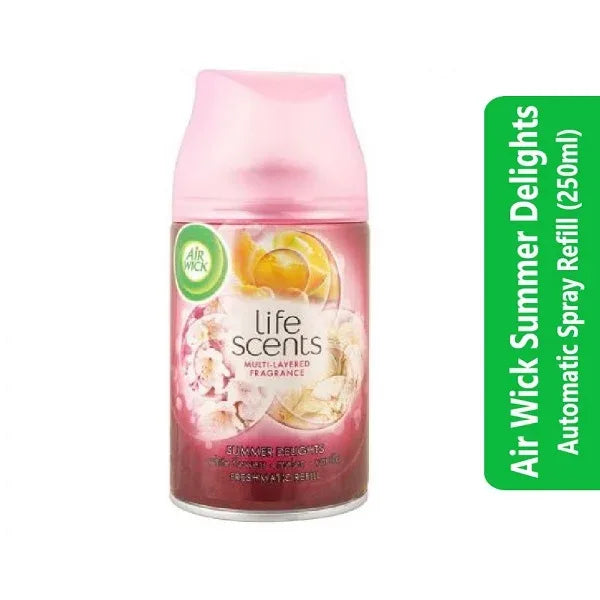 AIR WICK SUMMER DELIGHT REFILL SPRAY 250ML