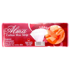 ALMA COTTON WAX STRIP LARGE