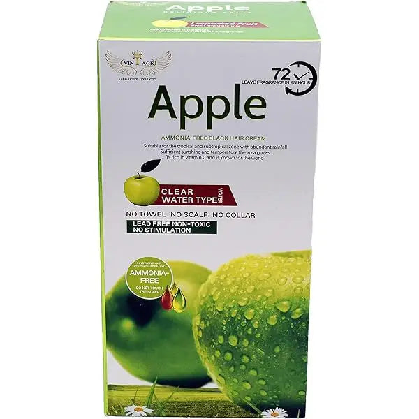 APPLE AMONIA FREE BLACK HAIR CREAM 500+500ML