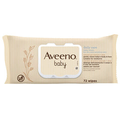 AVEENO BABY DAILY CARE WIPES 72PCS