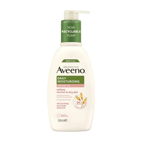 AVEENO DAILY MOISTURISING CREAMY OIL 300ML