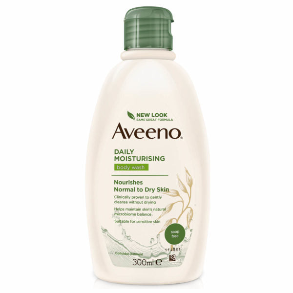 AVEENO DAILY MOISTURISING NOURISHES BODY WASH 300ML