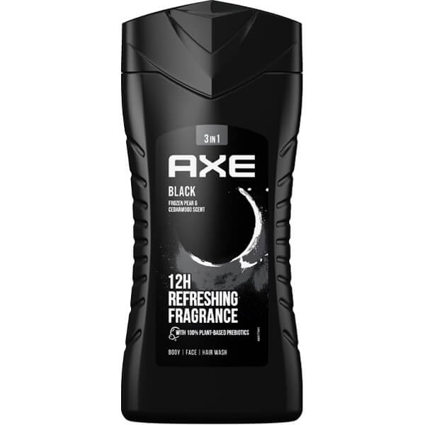 AXE SHOWER GEL BLACK 250ML