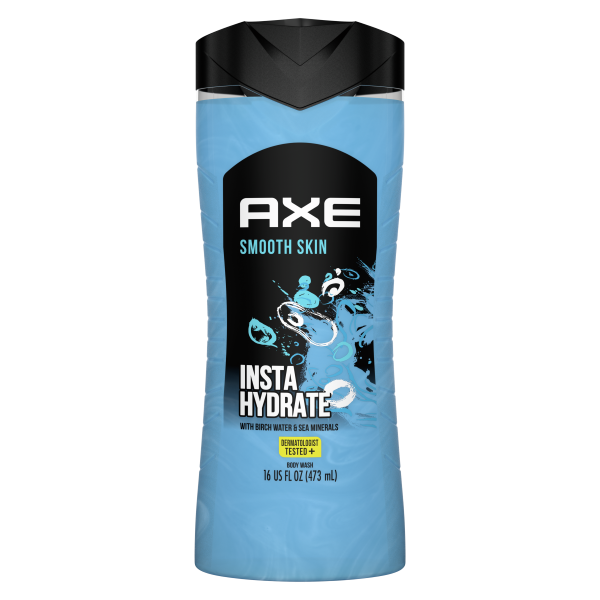 AXE SMOOTH SKIN INSTA HYDRATE BODY WASH 473ML