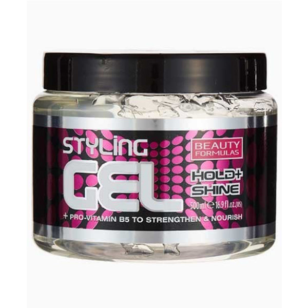 B-FORMULA HOLD+SHINE STYLING GEL CLEAR 500ML
