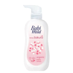 BABI MILD WHITE SAKURA BABY LOTION 350ML