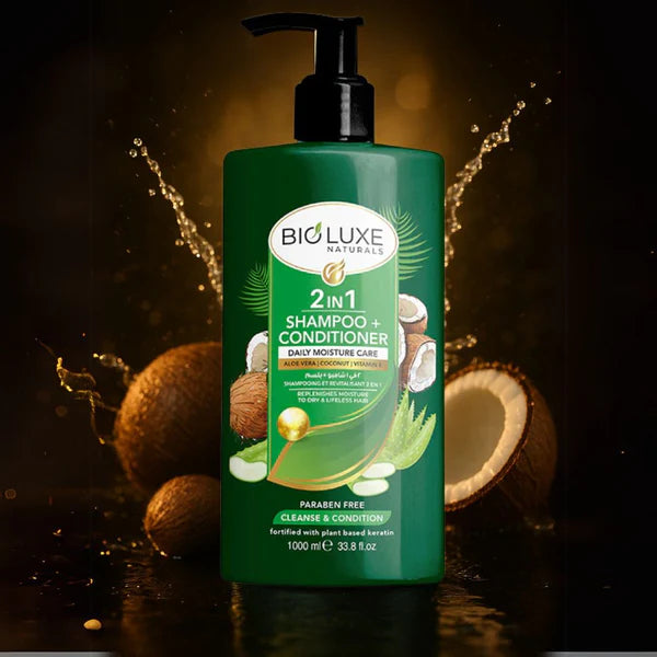 BIOLUXE DAILY MOISTURE CARE 2IN1 SHAMPO+CONDITIONER 1000ML
