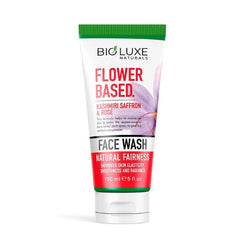 BIOLUXE FLOWER BASED KASHMIRI SAFFRON&ROSE FACEWASH 150ML
