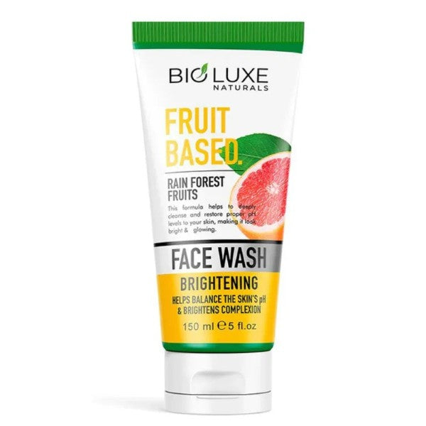 BIOLUXE FRUIT BASED RAIN FOREST FRUIT FACEWASH 150ML