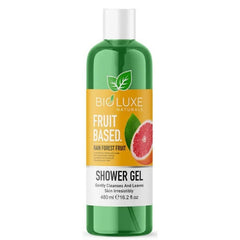 BIOLUXE FRUIT BASED RAIN FOREST FRUIT SHOWER GEL 480ML