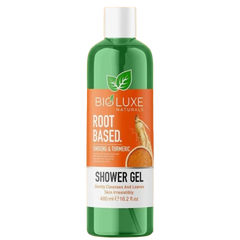 BIOLUXE ROOT BASED GINSENG&TURMERIC SHOWER GRL 480ML