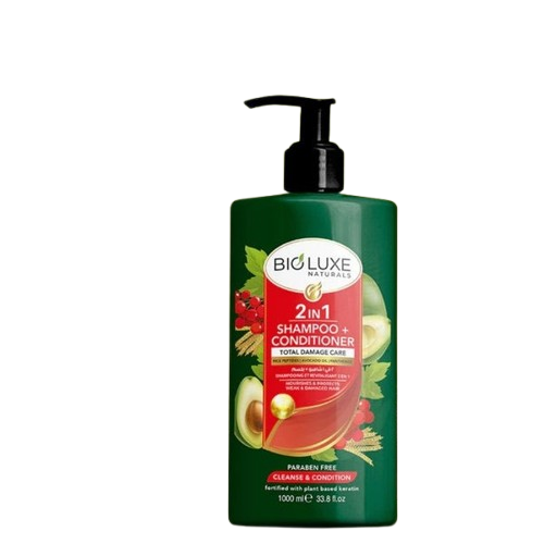 BIOLUXE TOTAL DAMAGE CARE 2IN1 SHAMPOO+CONDITIONER 1000ML