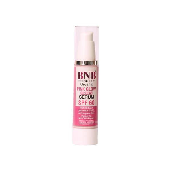 BNB PINK GLOW SUNSCREEN SERUM SPF 60 50ML