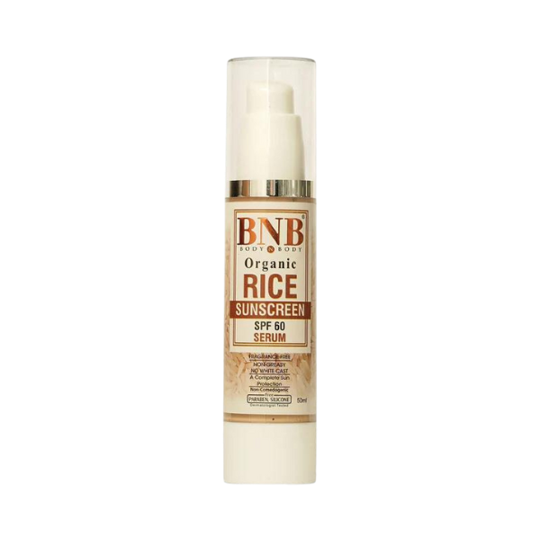 BNB RICE SUN SCREEN SPF 60 SERUM 50ML