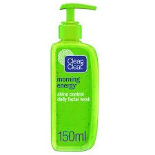 CLEAN&CLEAR FACEWASH MORNING ENERGY SHINE CONTROL 150ML