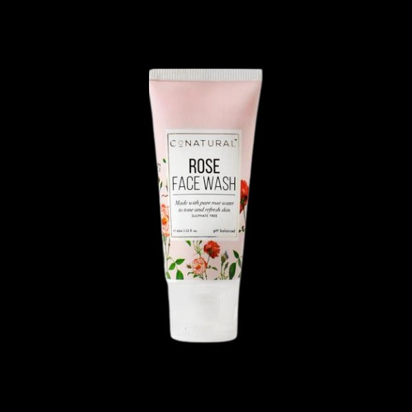 CO NATURAL ROSE FACE WASH 60ML