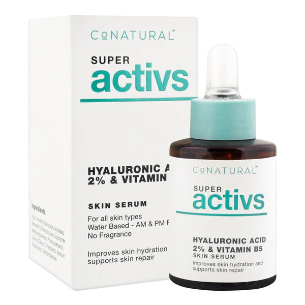 CONATURAL SUPER ACTIVE HYALURONIC ACID 2% & VITAMIN B5 30ML