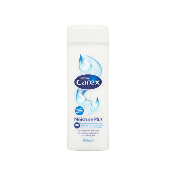 CUSSONS CAREX MOISTURE PLUS SHOWER CREAM 500ML