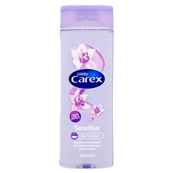 CUSSONS CAREX SENSITIVE BATH SOAK 500ML