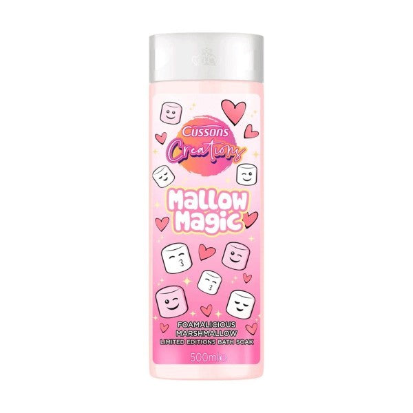 CUSSONS FOAMALICIOUS MARSHALLOW BATH SOAK 500ML