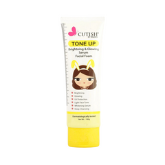 CUTISH TONE UP BRIGHTNING GLOWING SERUM FACIAL FOAM 100G