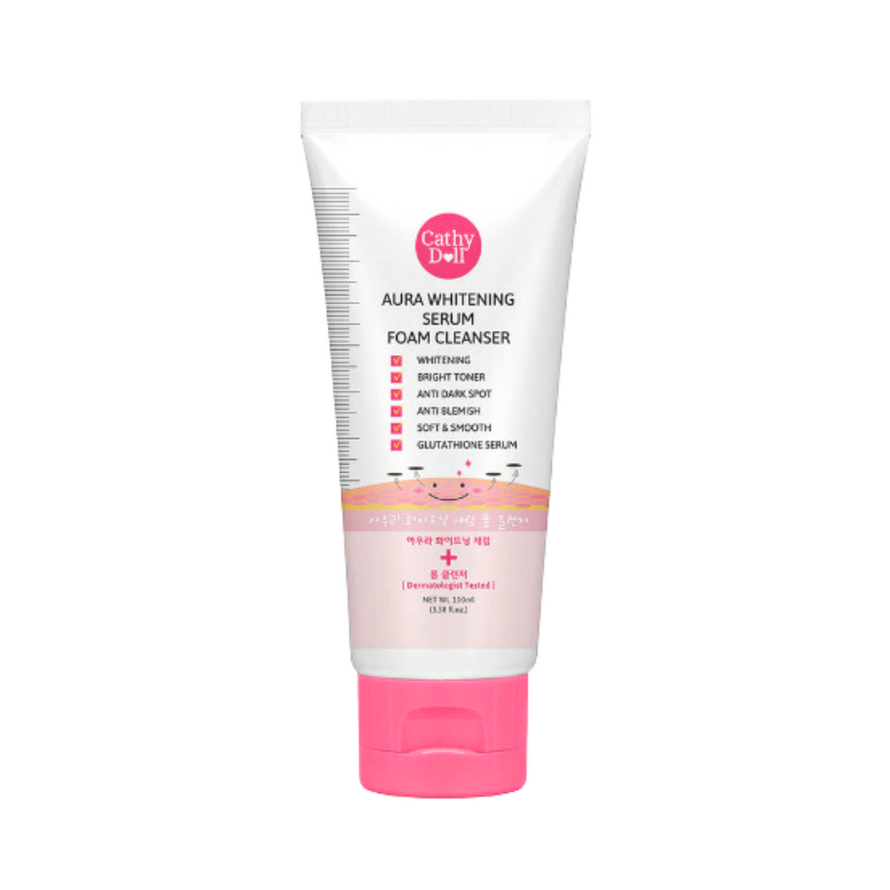 cathy-doll-aura-whitening-serum-foam-cleanser-100ml