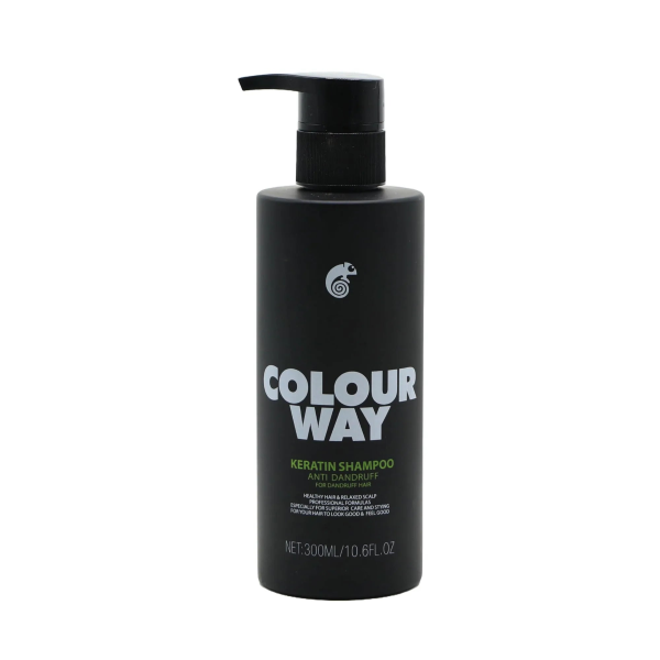 Colour Way Keratin Anti Dandruff Shampoo 300ml