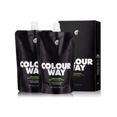Colour Way Professional Keratin Straightening Cream For Damaged Hairs 240*2 ml
