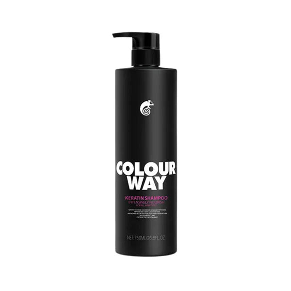 COLOUR WAY KERATIN SHAMPOO NOURISHING&MOISTURE 750ML
