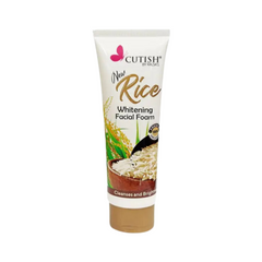 cutish-new-rice-whitening-facial-foam-100g