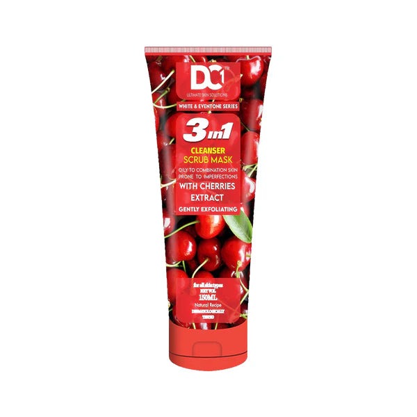 DC1 3IN1 CHERRIES EXTRACT CLEANSER SCRUB MASK 150ML