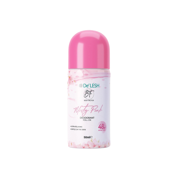 DELESH MISTY PINK ROLL ON 50ML