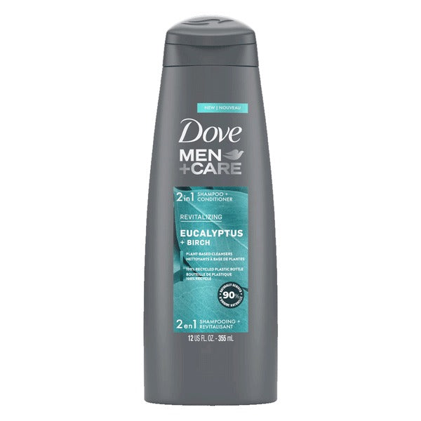 DOVE MEN CARE BLUE EUCALYPTUS BIRCH 2IN1 603ML