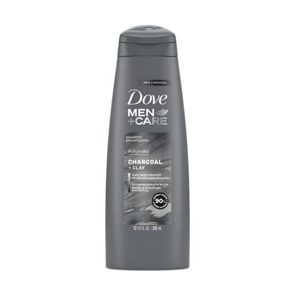 DOVE MEN CARE CHARCOAL+ CLAY SHAMPOO 355ML