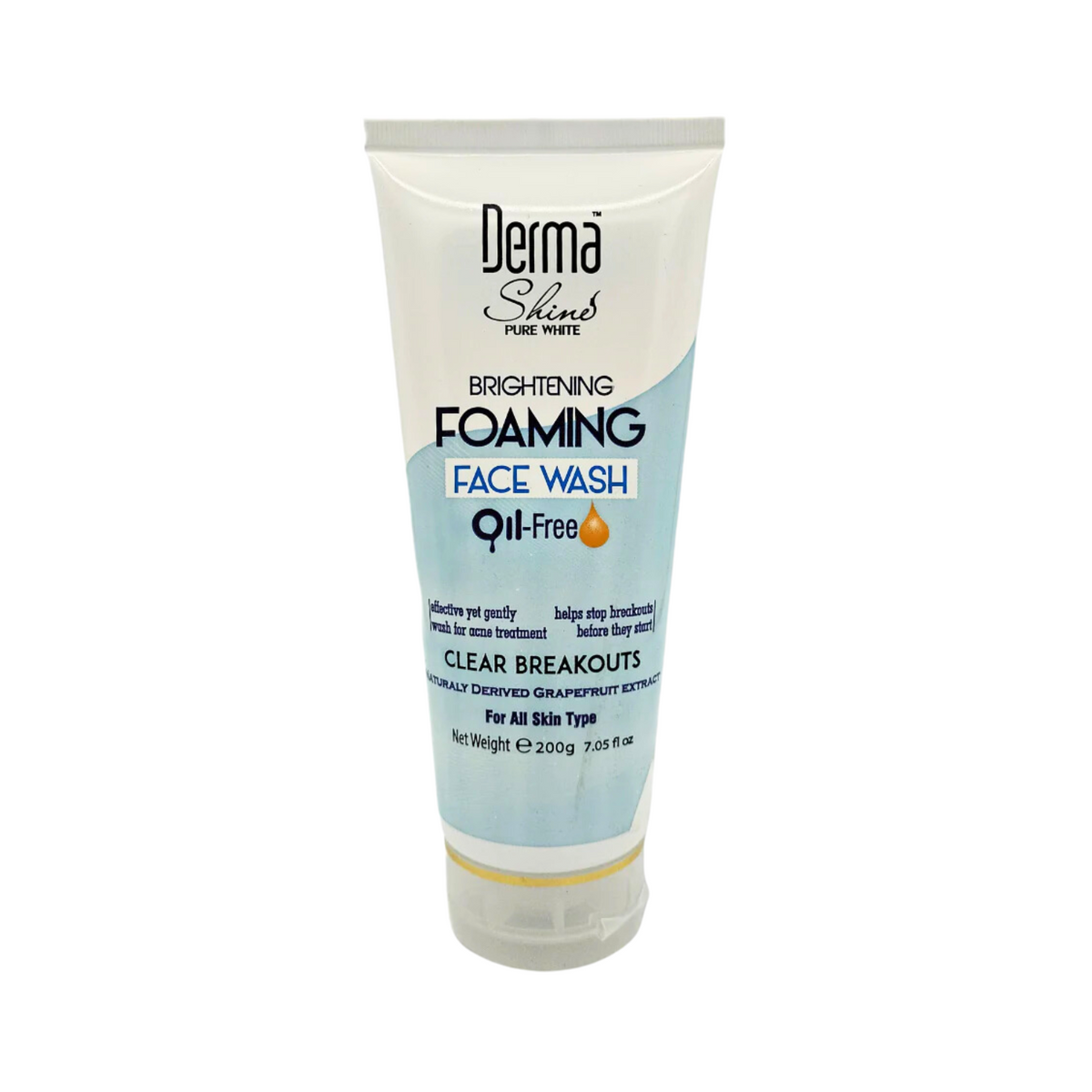 derma-shine-pure-white-brightening-foaming-face-wash-200g