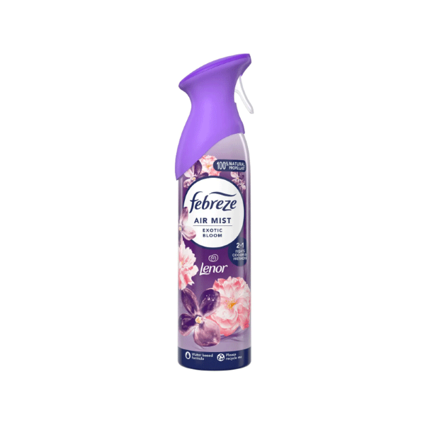 FEBREZE EXOTIC BLOOM AIR FRESHNER 185ML