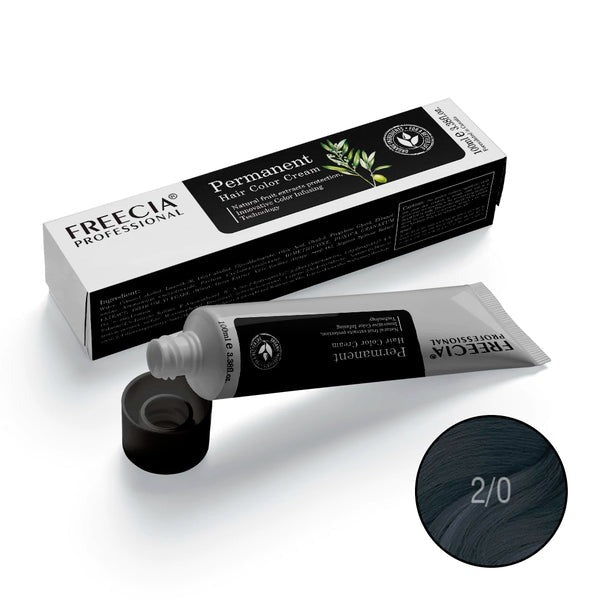 FREECIA PERMANENT HAIR COLOR 100ML 2/0