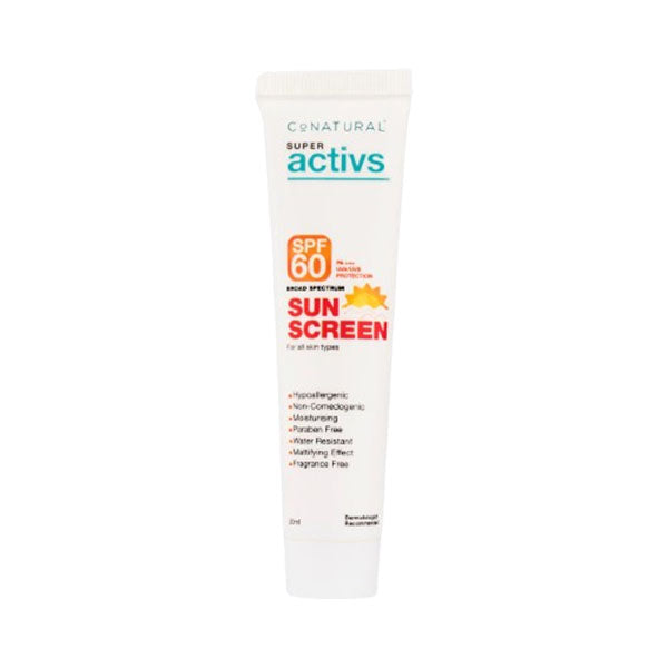 CO NATURAL SUN SCREEN SPF60 30ML