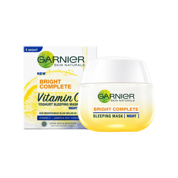 GARNIER BRIGHT COMPLETE VITAMIN C MASK NIGHT CREAM 50ML